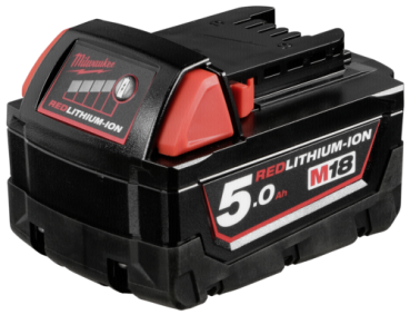 Milwaukee M18B5 18V / 5.0 Ah Li-Ion Ersatzakku