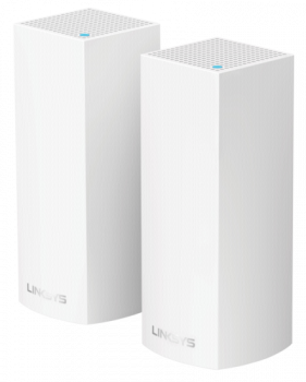 Linksys Velop Modular Wi-Fi System AC4400 2 Pack  WHW0302-EU