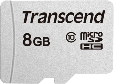Transcend microSDHC 300S     8GB Class 10