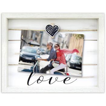ZEP Vivienne White         10x15 Holz Portrait              CX64W