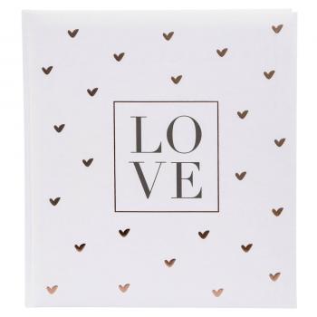 Goldbuch LOVE              30x31 60 weiße Seiten Hochzeit   08173