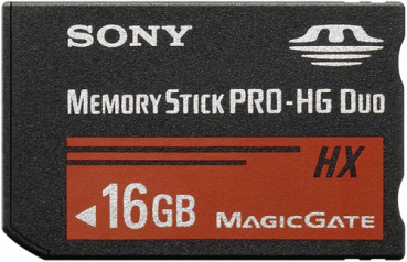 Sony Memory Stick Pro HG Duo HX 16GB Class 4