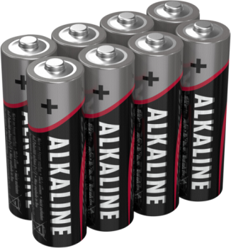 1x8 Ansmann Alkaline Mignon AA LR 6 red-line