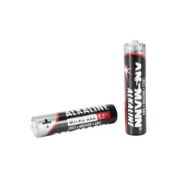 1x4 Ansmann Alkaline Micro AAA LR 03 red-line