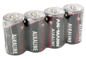 1x4 Ansmann Alkaline Baby C LR 14 red-line