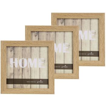 3x1 Goldbuch Dream natur   20x20 Holz MDF Portraitrahmen   920561