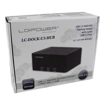 LC Power LC-DOCK-U3-HUB HDD docking station