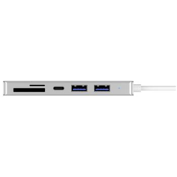 Raidsonic IB-HUB1413-CR USB Type-C Hub