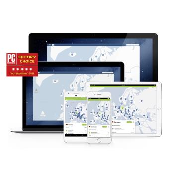 Nord VPN Software bis zu 6 Geräte
