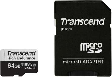 Transcend microSDXC 350V    64GB Class 10 UHS-I U1
