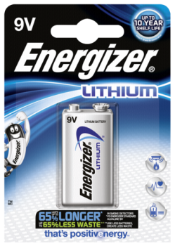 ENERGIZER Ultimate Lithium 9V Block 1er Blister