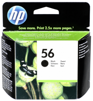 HP C 6656 AE Tintenpatrone schwarz No. 56
