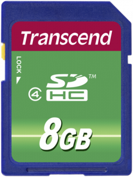Transcend SDHC               8GB Class 4