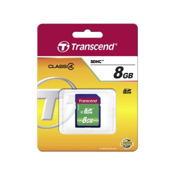 Transcend SDHC               8GB Class 4