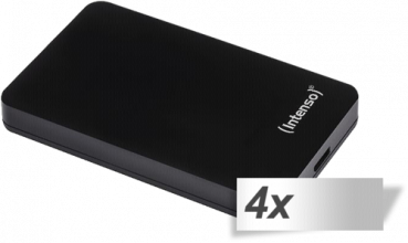 4x1 Intenso Memory Case    500GB 2,5" USB 3.0 schwarz