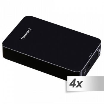 4x1 Intenso Memory Center    4TB 3,5" USB 3.0 schwarz