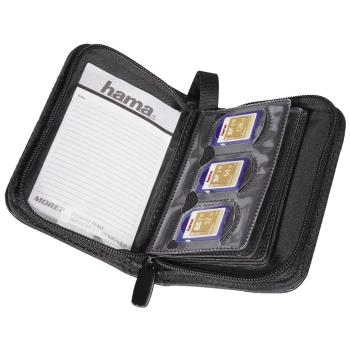 Hama Memory Card Wallet 18 SD schwarz                    95983