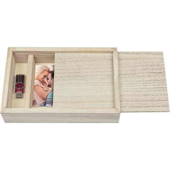 ZEP Box USB                13x18 Holz für Fotos und Stick  CX7557