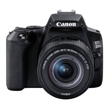 Canon EOS 250D Kit schwarz + EF-S 18-55 IS STM