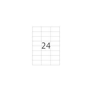 Herma Etiketten 70x37 weiß 10 Blatt DIN A4 240 Stück   8644