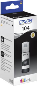 Epson EcoTank schwarz T 104 65 ml               T 00P1