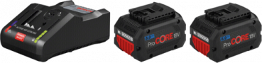 Bosch 2x ProCORE18V Akku 8.0Ah + GAL 18V-160