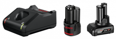 Bosch Standard Starter Set 1x2.0Ah + 1x4.0Ah +GAL 12V-40