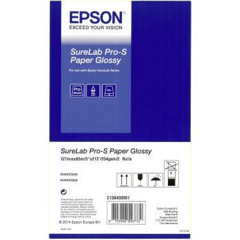 1x2 Epson SureLab Pro-S Paper BP Glossy 127 mm x 65 m 254 g
