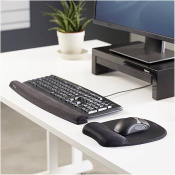 Fellowes Memory Foam Handgelenkauflage mit Mauspad sw