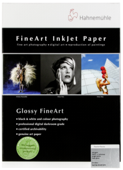 Hahnemühle FineArt Baryta    A 3 325 g, 25 Blatt, highgloss