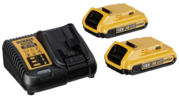 DeWalt DCB115D2-QW Akku-Kit (2 x 18 V / 2 Ah)