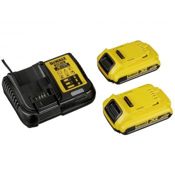 DeWalt DCD709D2T-QW Akku-Schlagbohrschrauber 18V