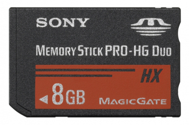 Sony Memory Stick Pro HG Duo HX 8GB Class 4