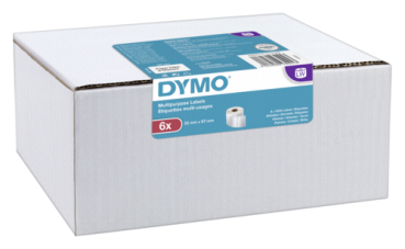 Dymo Vielzweck-Etiketten 32 x 57 mm weiß 6x 1000 St.