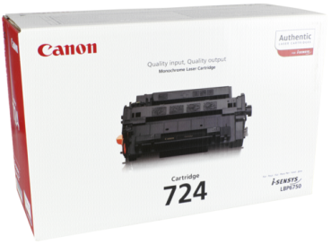 Canon Toner Cartridge 724 schwarz