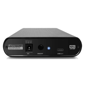 FANTEC DB-ALU31A schwarz 3,5 SATA USB 3.1 Typ-C