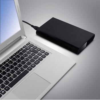 FANTEC DB-ALU31A schwarz 3,5 SATA USB 3.1 Typ-C
