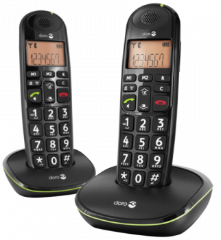 Doro PhoneEasy 100 w Duo schwarz