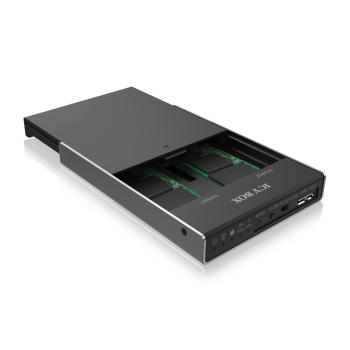 Raidsonic ICY BOX IB-2812CL-U3 Docking und Clone Station