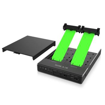 Raidsonic ICY BOX IB-2812CL-U3 Docking und Clone Station