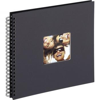 Walther Fun schwarz Spiral 30x30 50 schwarze Seiten        SA110B