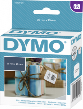 Dymo LW-Vielzwecketiketten 25 x 25 mm, 750 St.