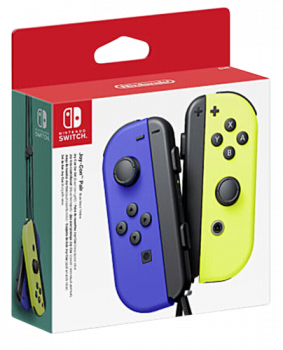 Nintendo Joy-Con 2er Set Blau/Neon Gelb