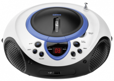 Lenco SCD-38 USB blau