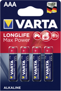 1x4 Varta Max Tech Micro AAA LR 03
