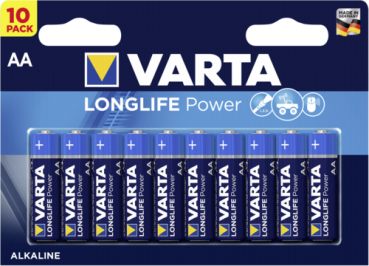 1x10 Varta High Energy Mignon AA LR 6