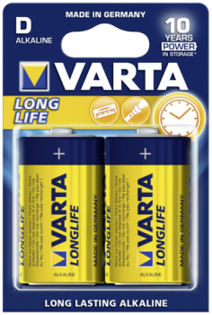 1x2 Varta Longlife Extra Mono D LR 20