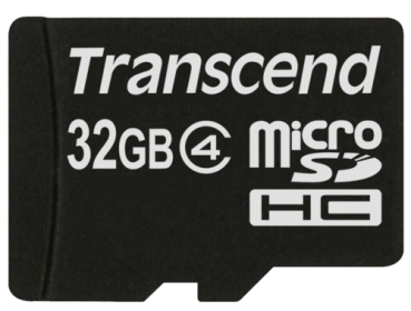Transcend microSDHC         32GB Class 4