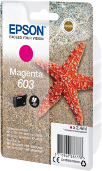 Epson Tintenpatrone magenta 603                       T 03U3