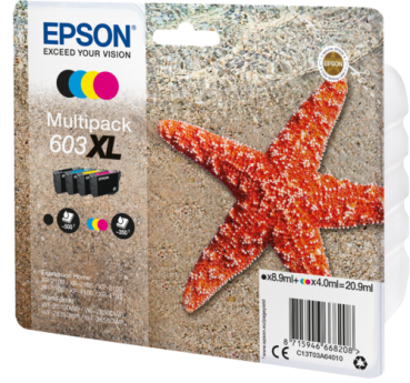 Epson Multipack 4-colours 603 XL                    T 03A6